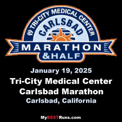 Tri-City Medical Center Carlsbad Marathon  