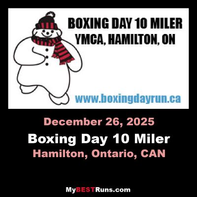 Boxing Day 10 Miler