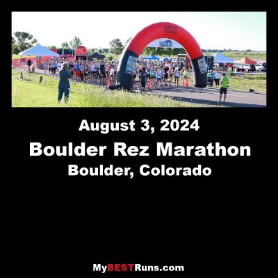Boulder Rez Marathon