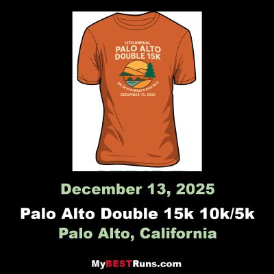 Palo Alto Double 15K and 10K/5K