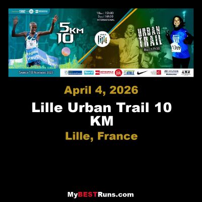 Lille Urban Trail 10 KM Lille Urban Trail 10 KM